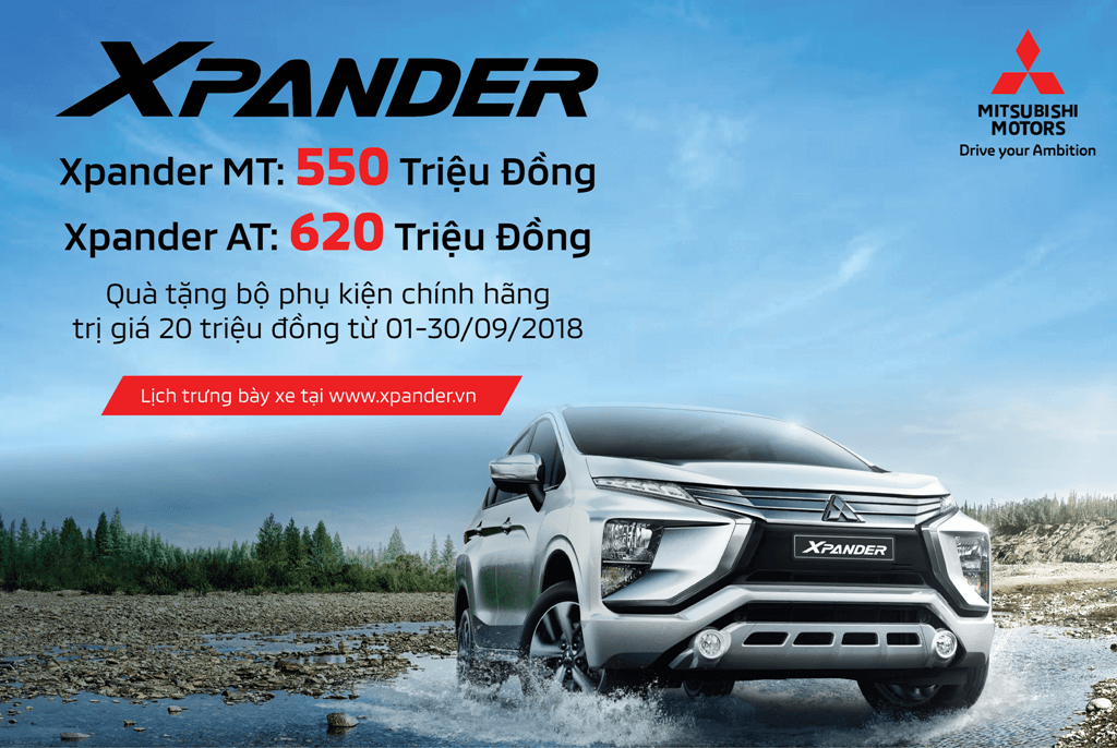 Cập nhật bảng giá xe Mitsubishi XPander 2019 mới nhất tháng 10