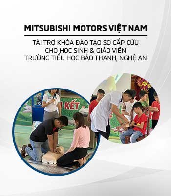 MMV sponsored First Aid Training Workshop to students and teachers of Bao Thanh Elementary School, Nghe An Province