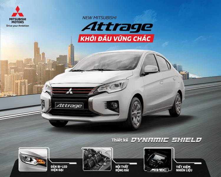 Đánh giá xe Mitsubishi Attrage MT 2020 Ngoại hình đẹp giá không đổi