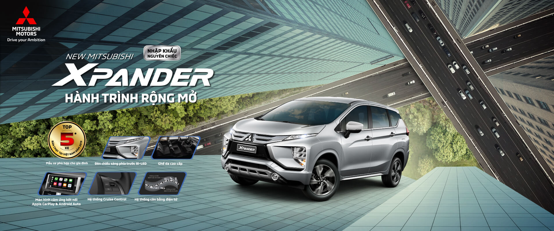 MITSUBISHI XPANDER 2020 – HÀNH TRÌNH RỘNG MỞ” – MẪU XE ĐA DỤNG LÝ TƯỞNG DÀNH CHO GIA ĐÌNH