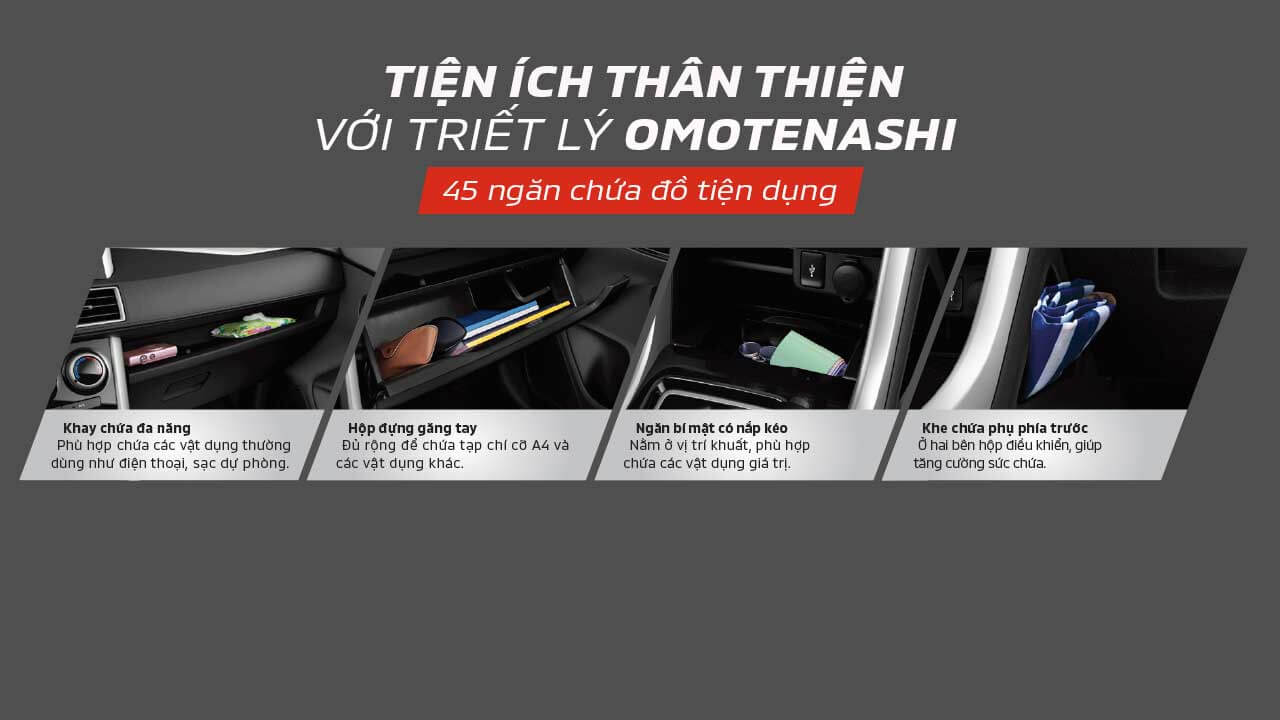 Ngăn chứa đồ tiện ích