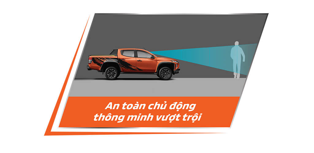 Triton Athlete còn là mẫu bán tải thú vị có thể chuyển cầu linh hoạt giữa chế độ 2H-4H