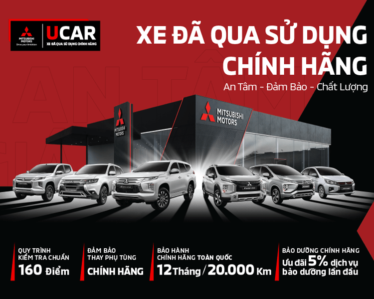 CHƯƠNG TRÌNH XE ĐÃ QUA SỬ DỤNG CHÍNH HÃNG – MMV UCAR