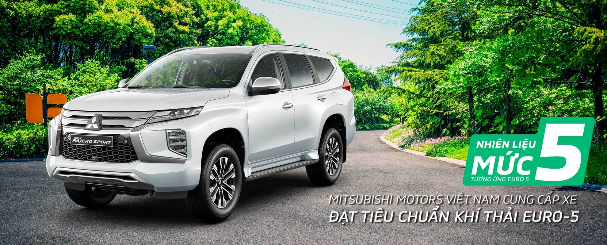 Mitsubishi Motors Việt Nam cung cấp xe đạt tiêu chuẩn khí thải Euro-5