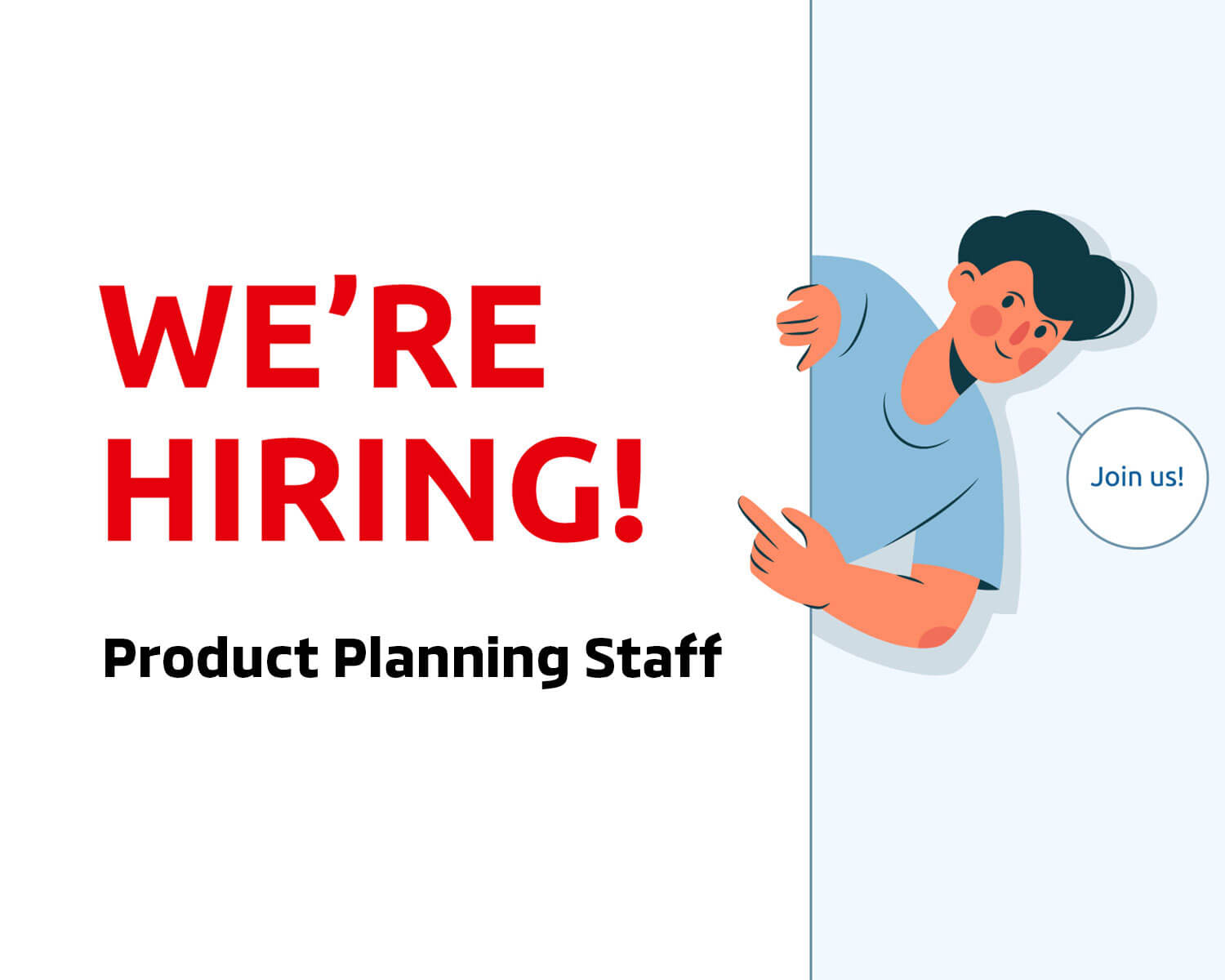 TUYỂN DỤNG: PRODUCT PLANNING STAFF