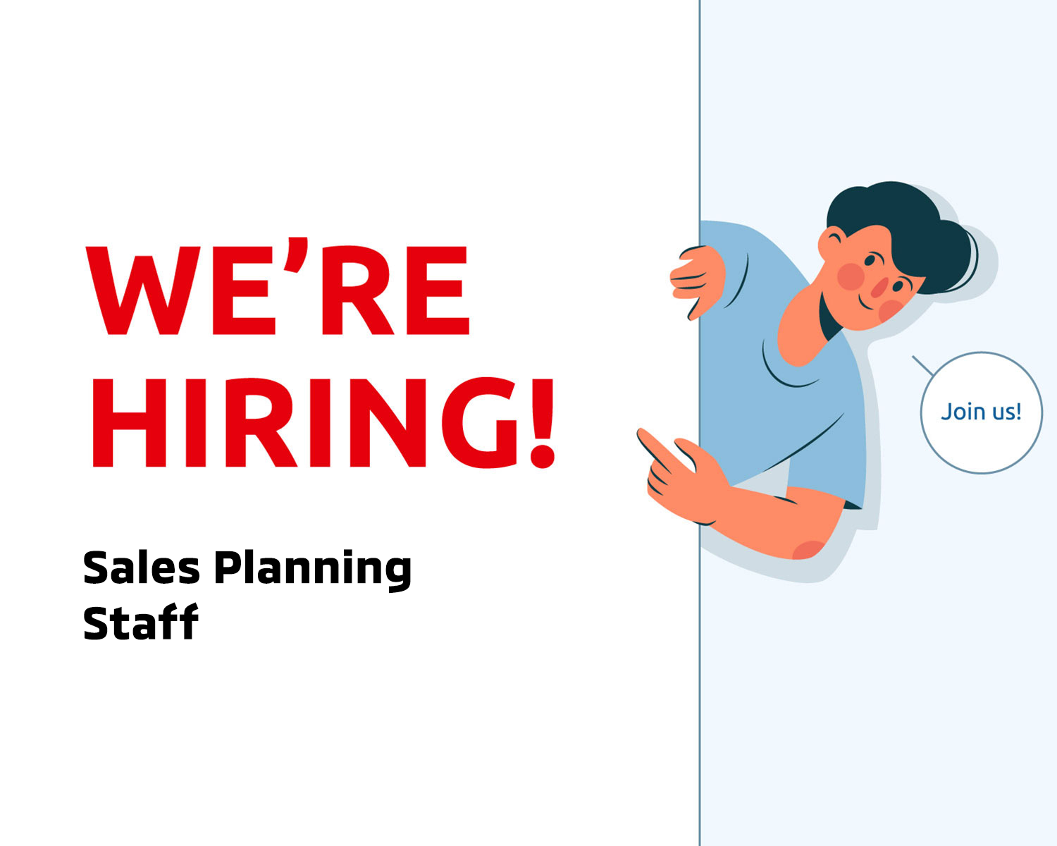 TUYỂN DỤNG: SALES PLANNING STAFF