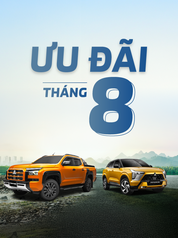 CHƯƠNG TRÌNH KHUYẾN MÃI MUA XE THÁNG 08/2025