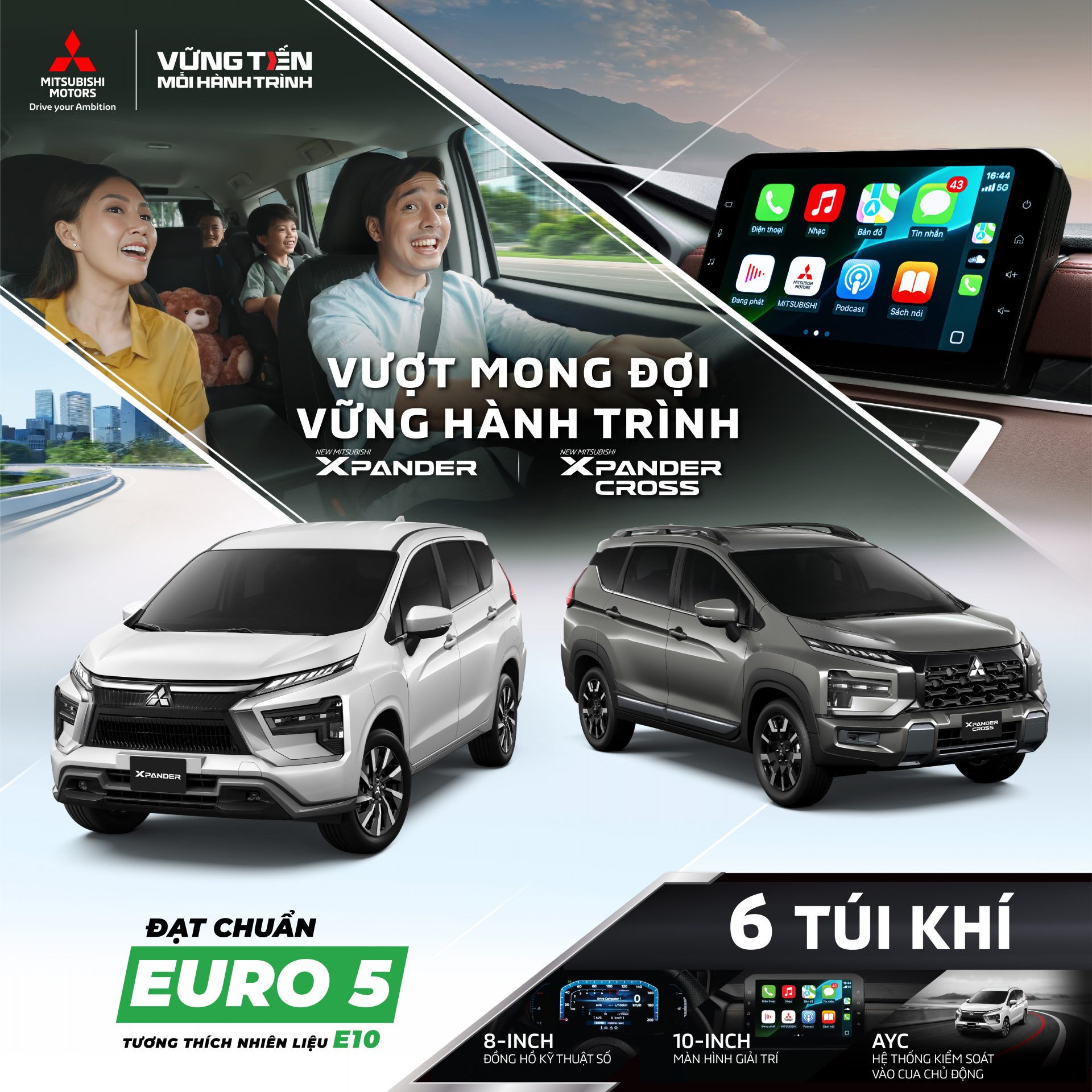 MITSUBISHI XPANDER & XPANDER CROSS MỚI CHÍNH THỨC RA MẮT