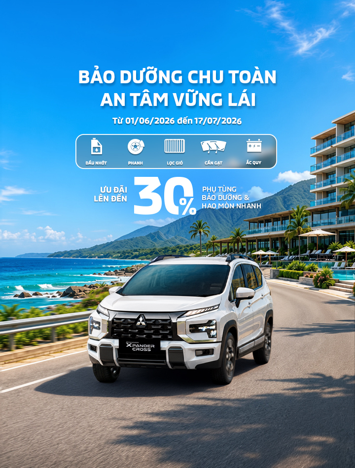 30% OFF MAINTENANCE PARTS SCHEME FOR THE SUMMER TRAVEL SEASON