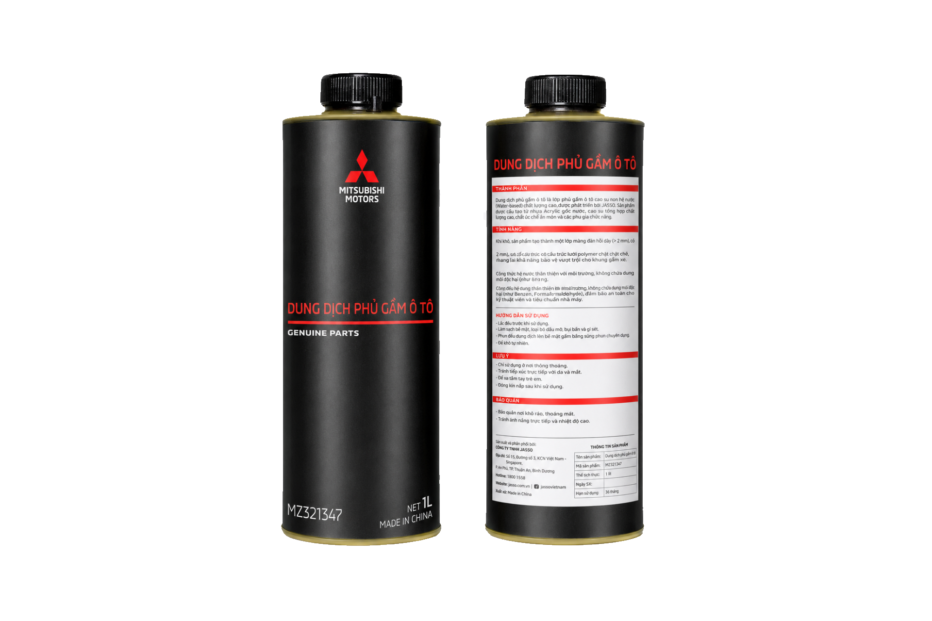 Dung dịch phủ gầm Mitsubishi