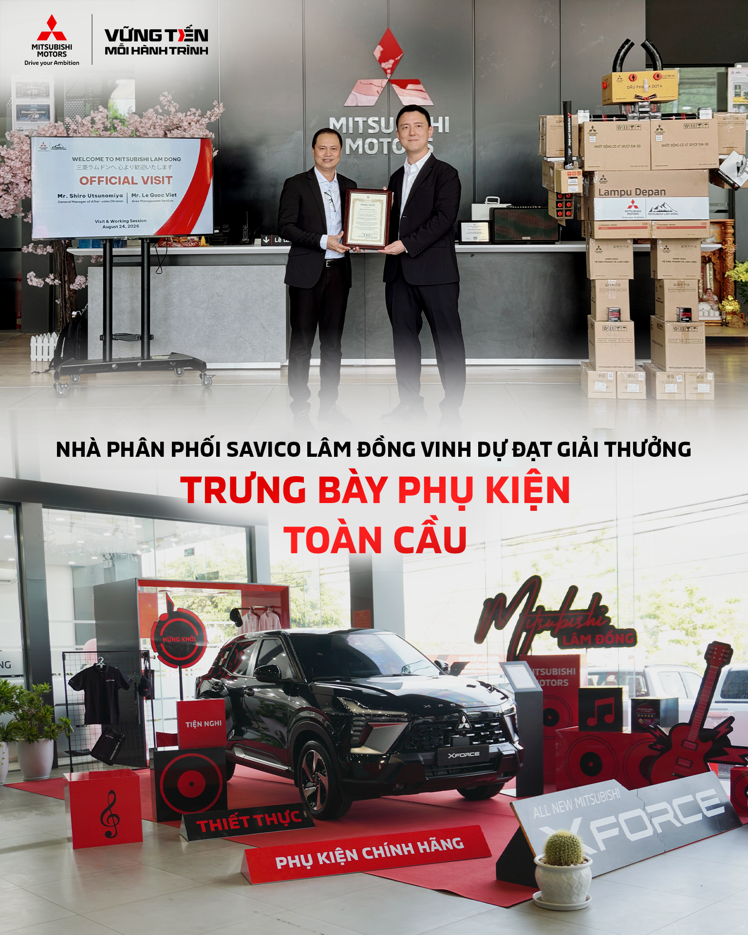 NHÀ PHÂN PHỐI SAVICO LÂM ĐỒNG GIÀNH GIẢI THƯỞNG CUỘC THI PHỤ KIỆN TOÀN CẦU